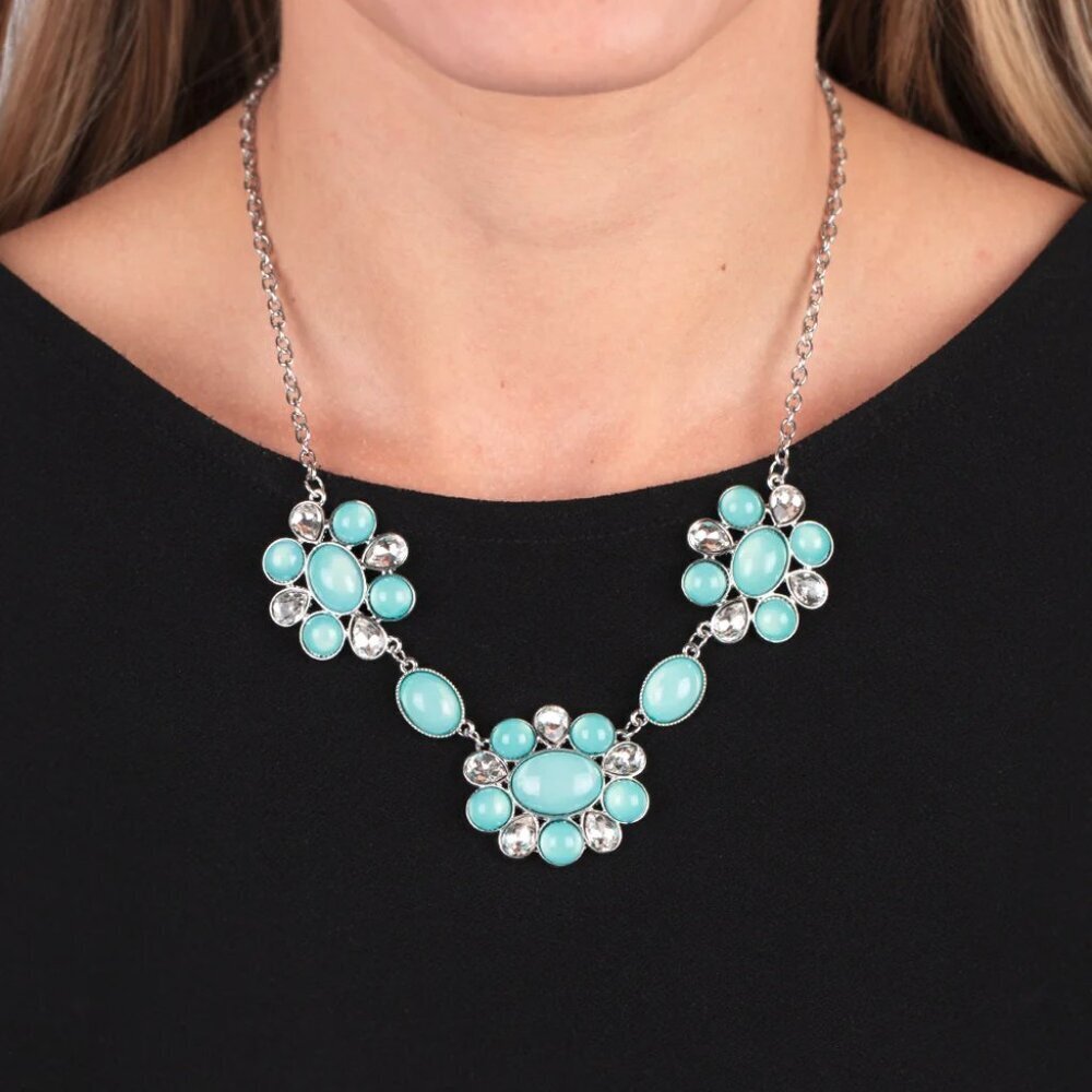 Paparazzi Jewelry Accessories - Your Chariot Awaits - Blue Necklace